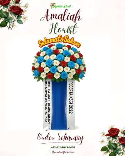 Standing Flower di Lengkong Gudang Timur